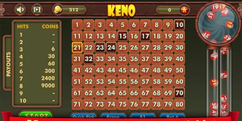 Chi tiết hướng dẫn chơi Keno tại cổng game V8club Chi tiết hướng dẫn chơi Keno tại cổng game V8club