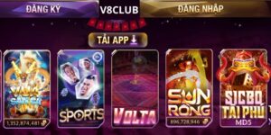 Đăng nhập V8club - Cập nhật hướng dẫn từng bước chuẩn 2025