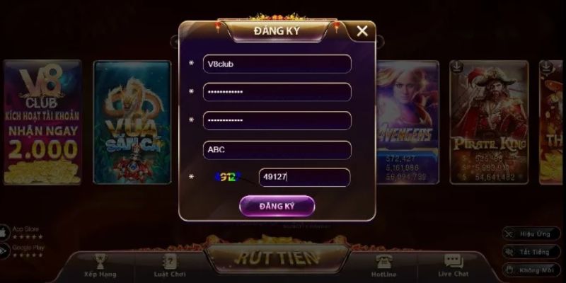 Hướng dẫn đăng ký V8CLUB chi tiết cho bạn mới đến sân chơi